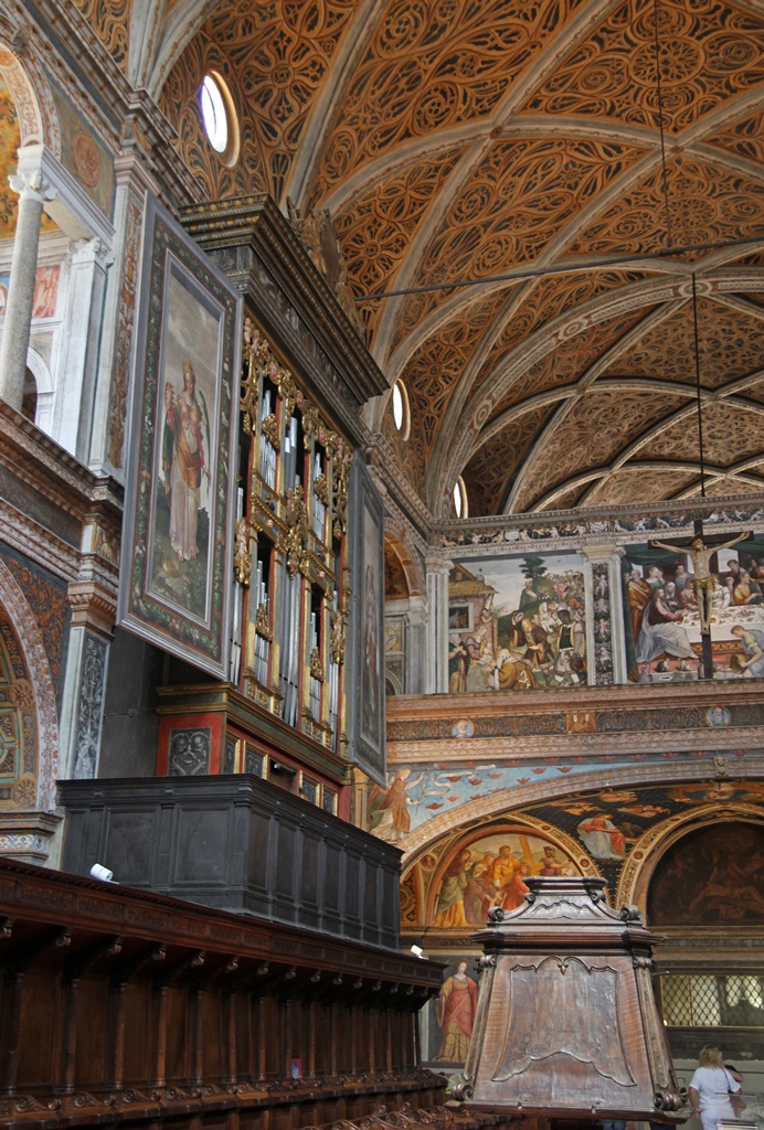 Ceiling, Organ and Choir Stalls